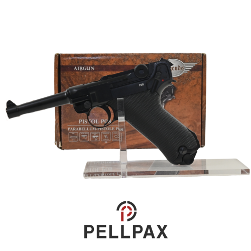 Umarex Walther Legends P08 FM Luger Blowback - 4.5mm BB Air Pistol - Preowned