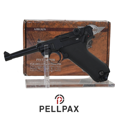 Umarex Walther Legends P08 FM Luger Blowback - 4.5mm BB Air Pistol - Preowned