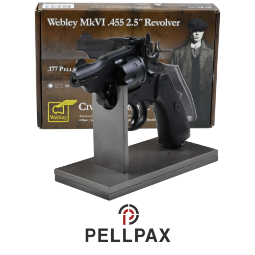 Webley MKVI Revolver Civilian Black 2.5