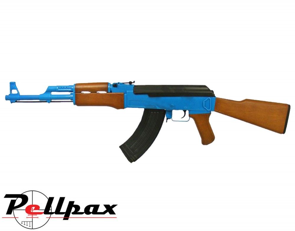 CYMA AK47 Airsoft Two Tone Rifle Metal Geared Two Tone Airsoft