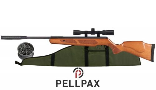 Pellpax Rabbit Sniper Gas Ram Wood - .22 Pellet