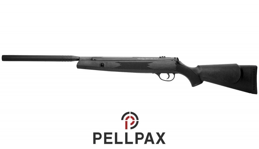 Webley VMX D-Ram Air Rifle .22 Black Synthetic - Gas Ram Powered Air Rifles | Pellpax