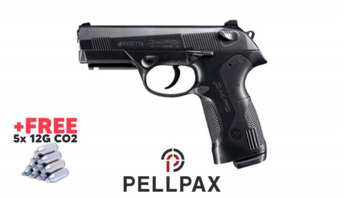 Beretta PX-4 Storm - 4.5mm BB & .177 Pellet Air Pistol + Free CO2