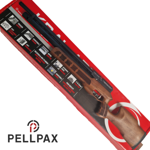 Kral Unica Walnut - .177 Air Rifle - Preowned - NO MAG - NO PROBE