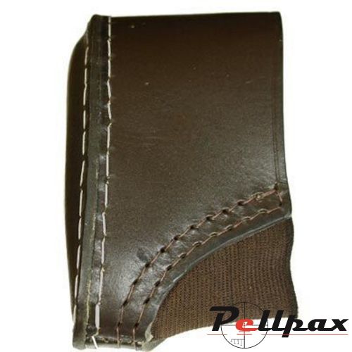 Leather Slip-On Recoil Pad by Bisley