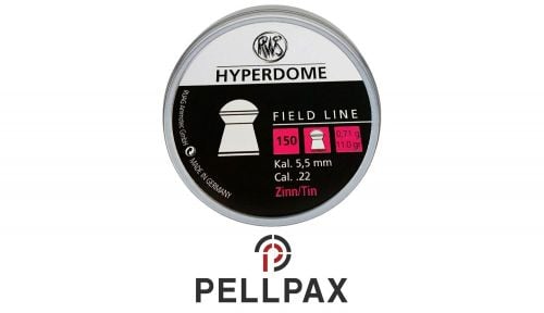 RWS Hyperdome .22 Pellets x 150