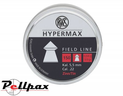 RWS Hypermax .22 Pellets x 150