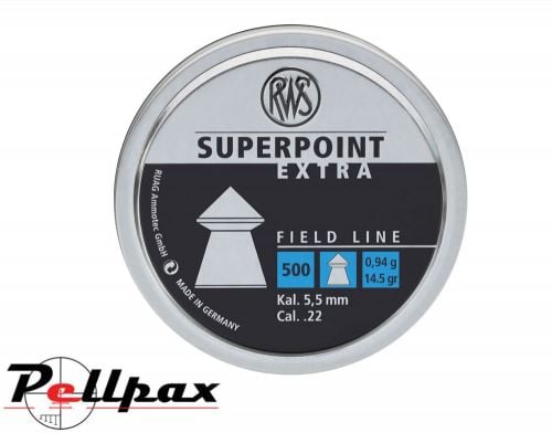 RWS Superpoint Extra .22 Pellets x 500