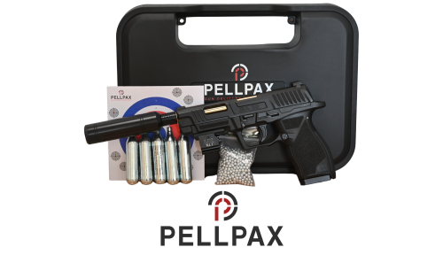 SA10 Tactical Expert Gift Bundle - 4.5mm BB & .177 Pellet CO2 Air Pistol