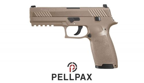 Sig Sauer P320 Coyote Brown -  .177 Pellet Air Pistol