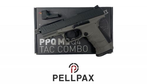 Walther PPQ M2 Q4 Tac Combo - .177 Pellet Air Pistol - Preowned