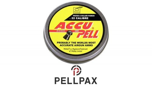 Webley Accupell .22 Pellets x 500