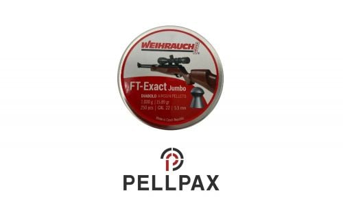 Weihrauch FT Exact - .22 Pellets x 250