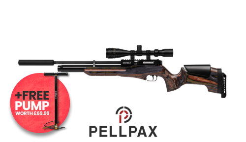 Weihrauch HW100 X - .22 Air Rifle + FREE PUMP
