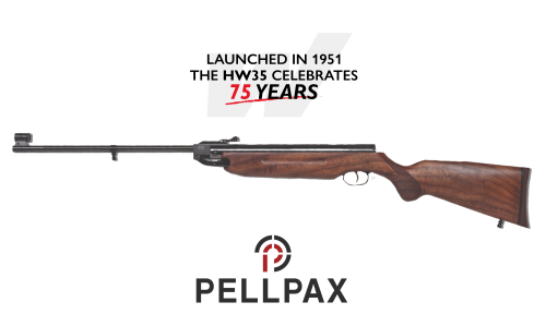 Weihrauch HW35 75th Anniversary Limited Edition - .177 Pellet Air ifle