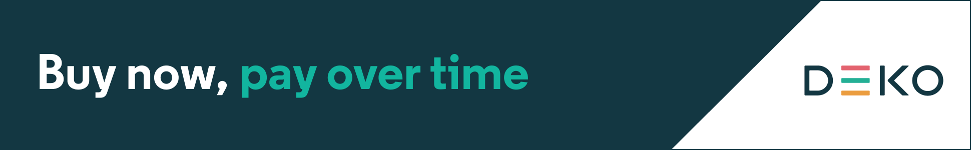 Deko finance: Buy now, pay over time.