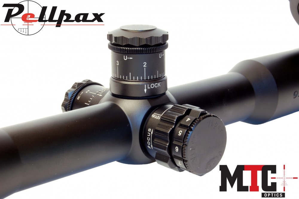 MTC Viper 10x44 IR SF SCB Reticle Rifle Scopes Pellpax