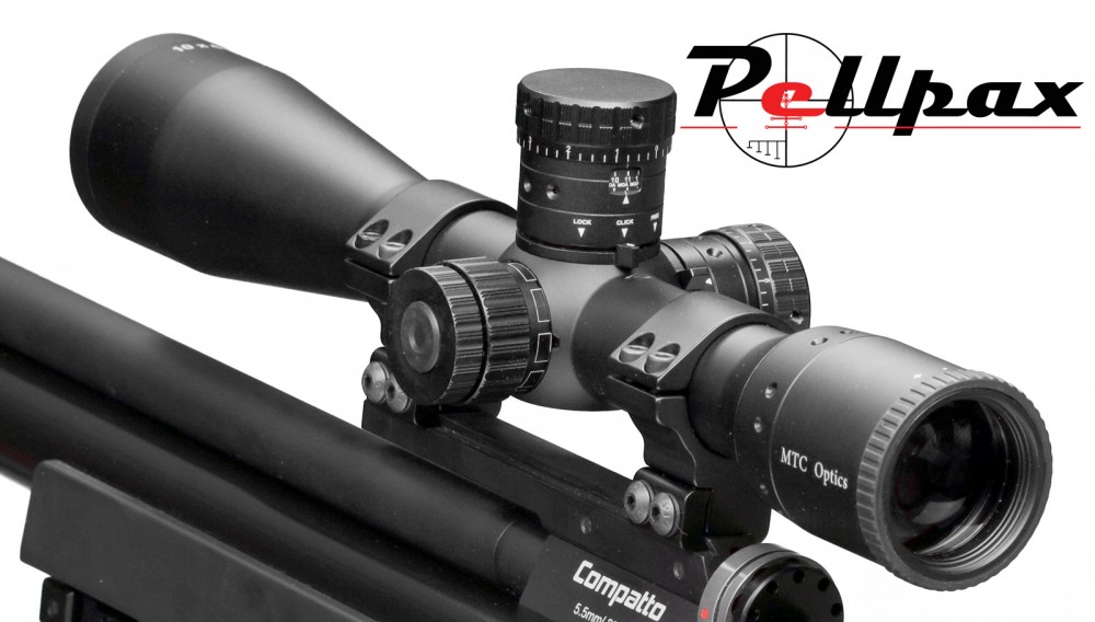 MTC Viper Pro 10x44 SCB2 Reticle Rifle Scopes Pellpax