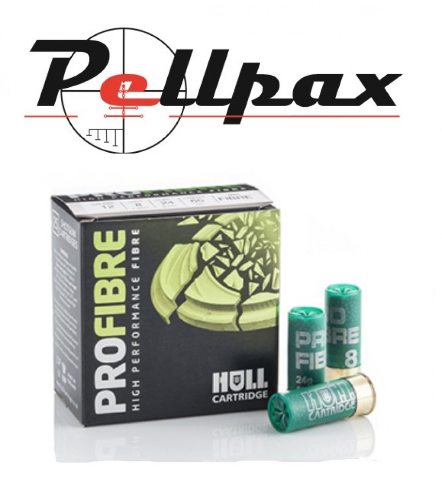 Hull Cartridge Pro Fibre 28g 7.5 Shot 12 G Shotgun Cartridges Pellpax